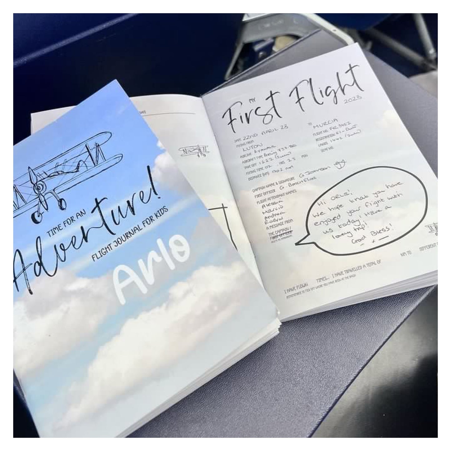 L&O Adventure Awaits Flight Journal